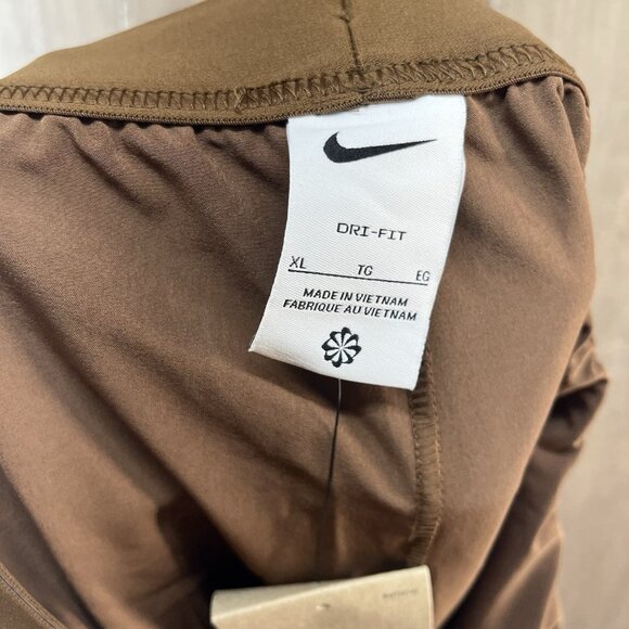 Nike Court Dri-FIT Advantage 8" Tennis Pickleball Shorts Brown XL FZ9322-259 - Picture 7 of 7